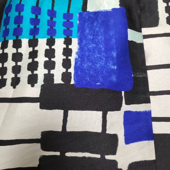 Lane Bryant Pleated Multcolor A line Skirt Size 20 - Picture 4 of 8